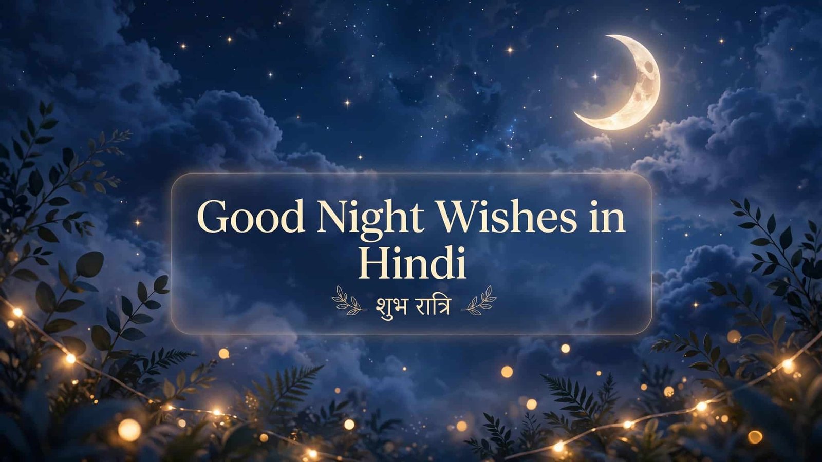 Good Night Wishes in Hindi