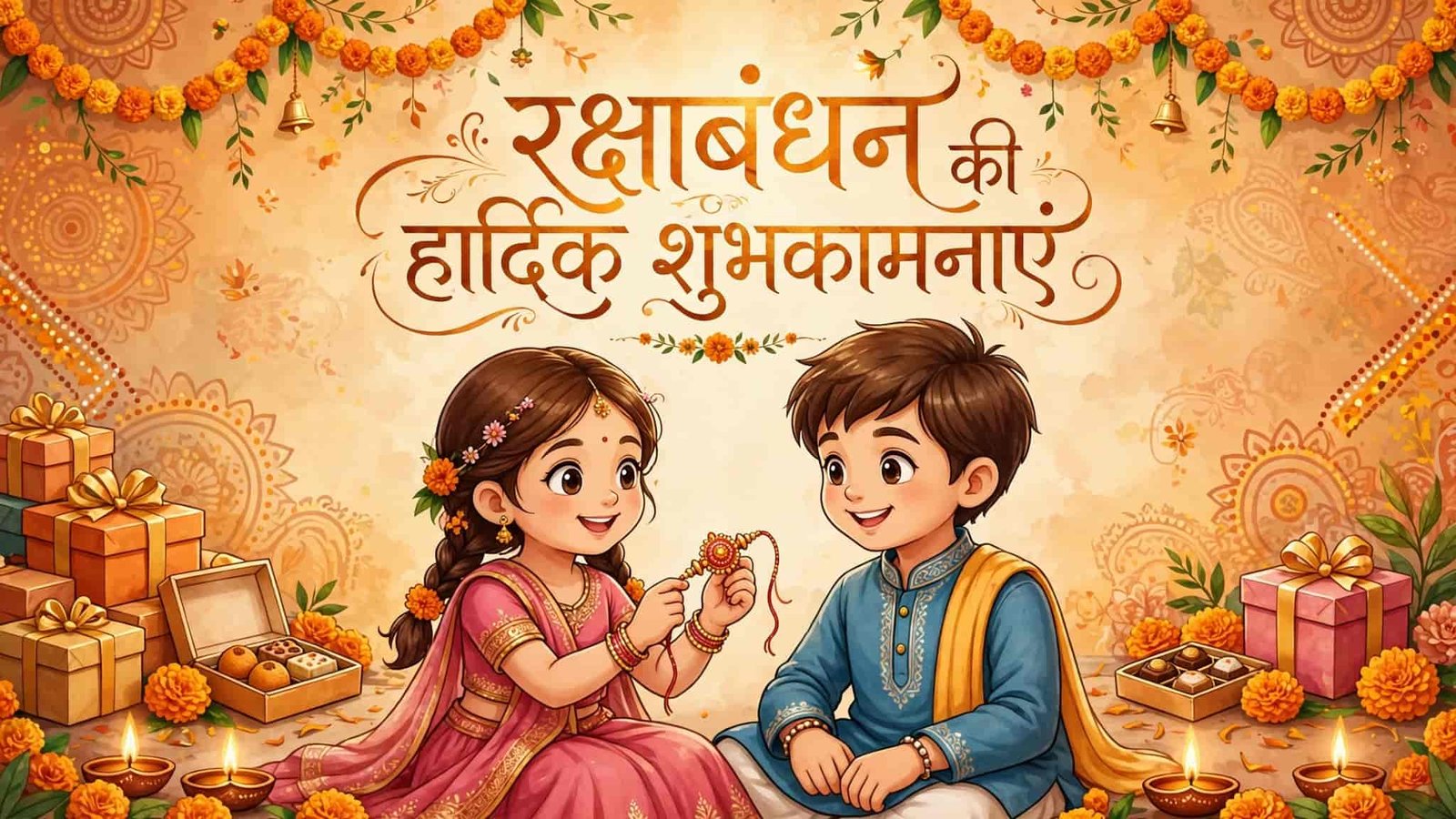 Raksha Bandhan Wishes in Hindi