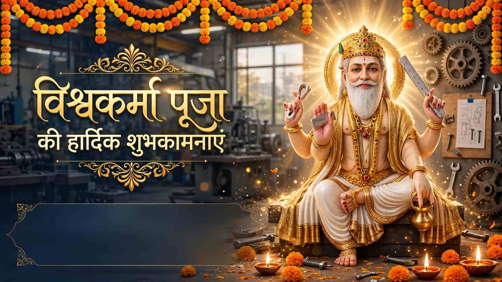 Vishwakarma Puja Wishes in Hindi