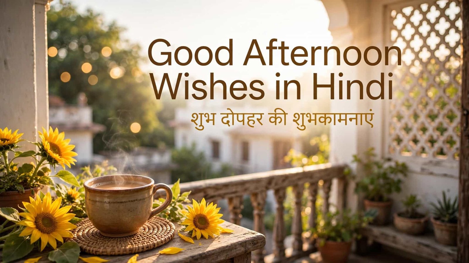 Good Afternoon Wishes in Hindi