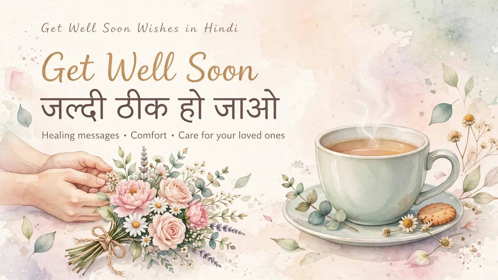 Get Well Soon Wishes in Hindi