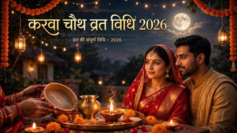 करवा चौथ व्रत विधि 2026