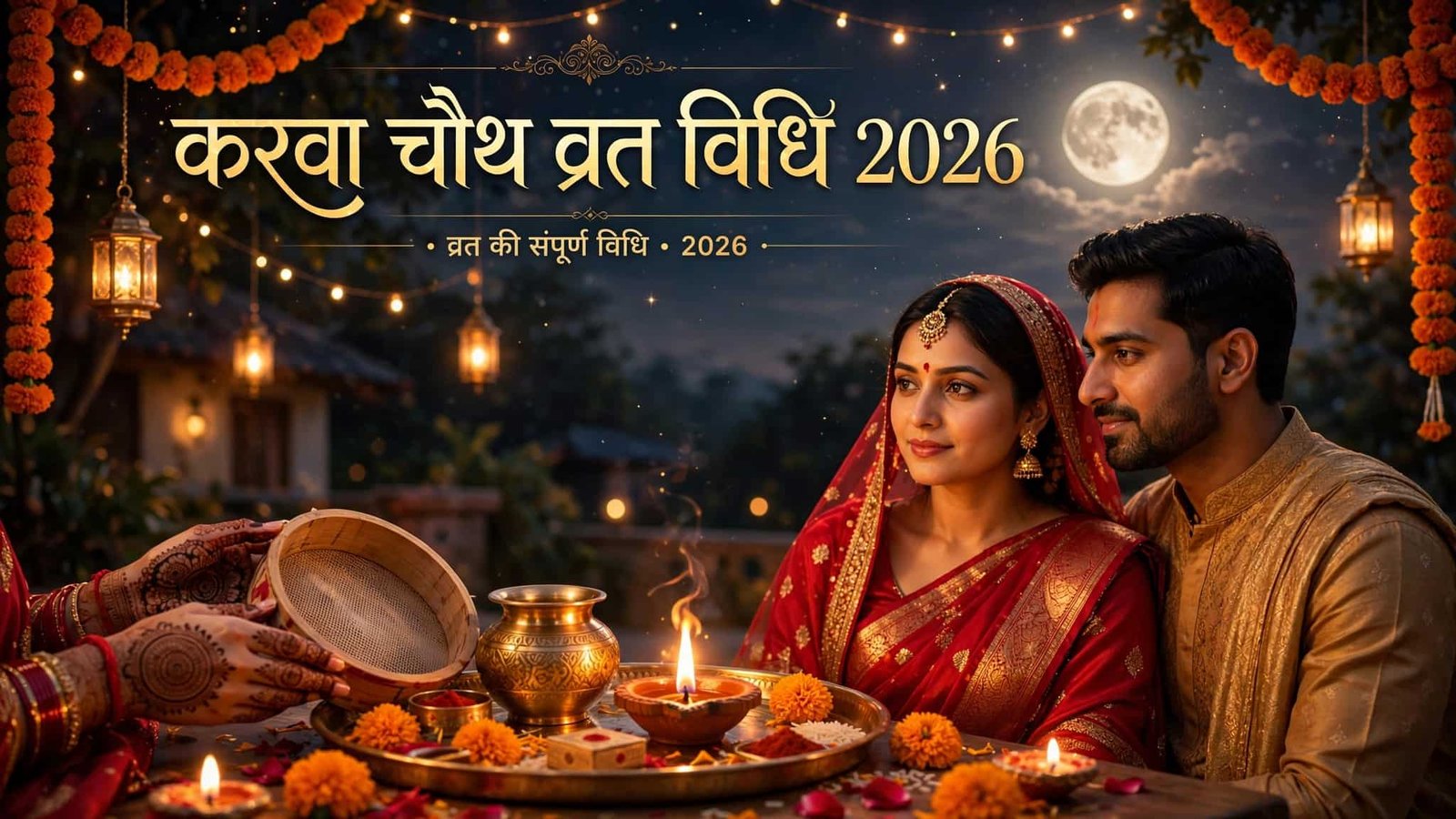 करवा चौथ व्रत विधि 2026